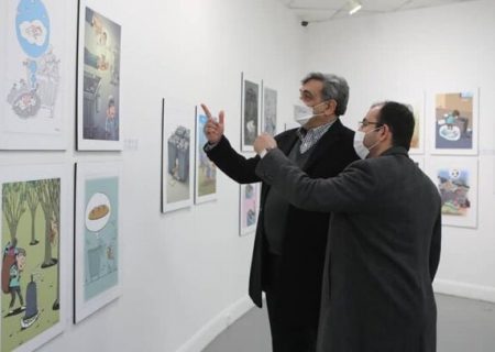 حناچی در حاشیه بازدید از یک نمایشگاه: مسایل شهری هنرمندانه و منتقدانه بیان شد