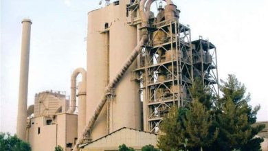 مخازن مازوت کارخانه سیمان تهران