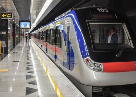 نحوه تردد قطارهای مترو تهران در روز تنفیذ ریاست جمهوری