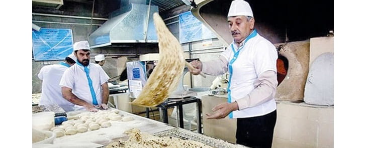 قیمت نان