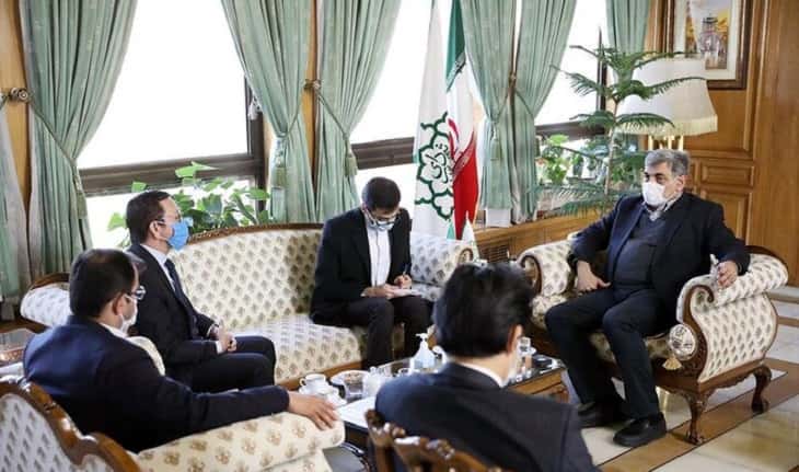 جلسه مشترک شهرداران تهران و سفیر تایلند