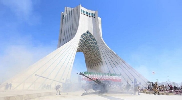 بعد از ۸۰ سال در تهران توپ دَر کردند