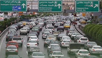 کنترل ترافیک پلیس راهور تهران بزرگ-