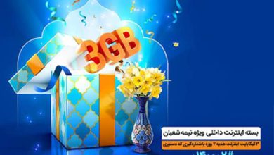 اینترنت، عیدی همراه اول