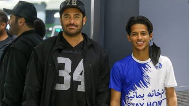 رضا گلزار در تمرین استقلال