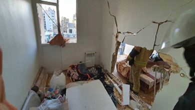 انفجار یک واحد اداری در خیابان سپهبد قرنی