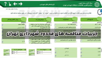 مناقصه های محدود شهرداری تهران