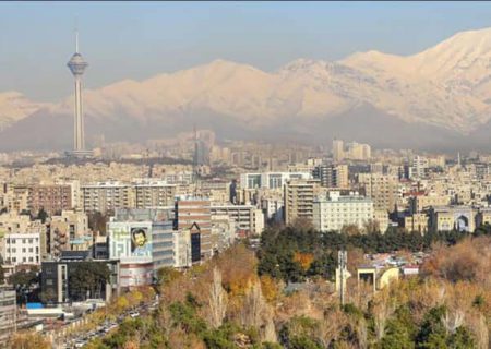 افزایش دمای ‌پایتخت / کاهش کیفیت هوای تهران طی امروز