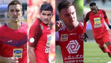 بازیکنان پرسپولیس