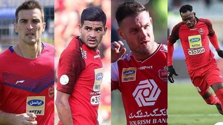 بازیکنان پرسپولیس