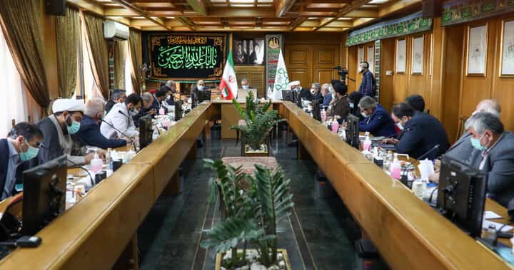 دیدار نمایندگان مجلس با شهردار تهران