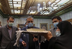 نخستین روز کاری علیرضا زاکانی به عنوان شهردار تهران | گزارش تصویری