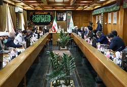 دیدار نمایندگان مجلس با علیرضا زاکانی