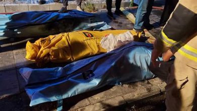 مرگ ۳ نفر در تصادف دو کمپرسی در ولنجک