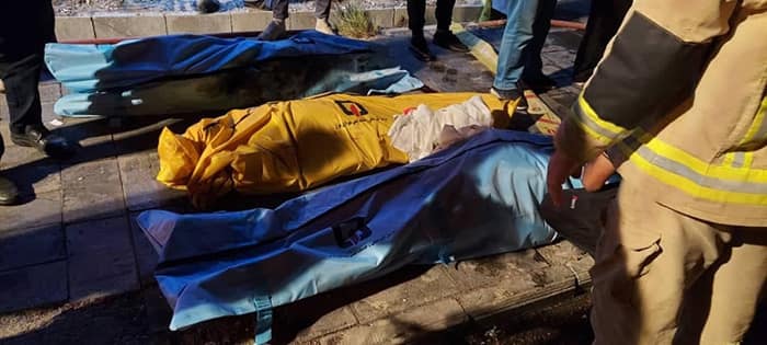 مرگ ۳ نفر در تصادف دو کمپرسی در ولنجک
