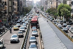 بی آر تی اتوبوس های تهران
