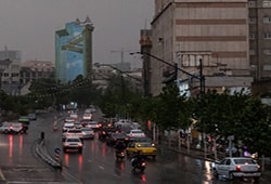 تهران بارانی