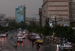 بارش باران در پایتخت از یکشنبه شب