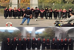 با حجاب ها و بی حجاب ها