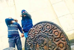 درپوش فاضلاب
