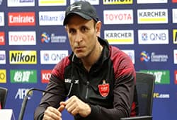کنفرانس خبری سرمربی پرسپولیس