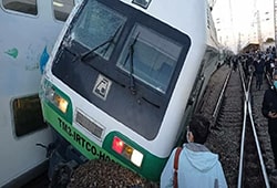 حادثه در خط ۵ مترو