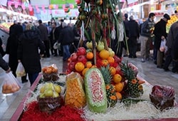 میوه و آجیل یلدا
