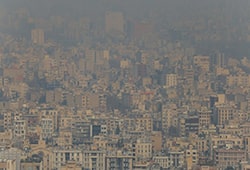 تداوم آلودگی هوای پایتخت / دمای هوای تهران افزایش یافت