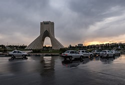 تهران بارانی
