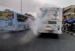 ۸۸درصد اتوبوس های تهران فرسوده و آلاینده هستند!