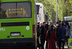 اتوبوس‌های تهران ؛ گرمای آزاردهنده و کولرهای خراب