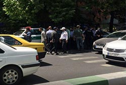 تیراندازی در خیابان طالقانی