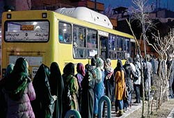 وعده بازسازی و نوسازی ۱۲۰۰ اتوبوس در تهران