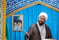 حجت الاسلام حاج علی اکبری در خطبه های نماز جمعه