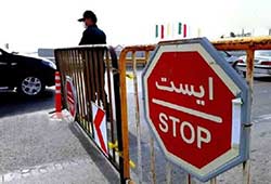 احتمال ریزش در دو معبر شهر تهران ؛ پلیس محدودیت تردد ایجاد کرد