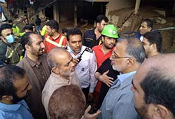 زاکانی در مدیریت سیل