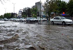 سیل در تهران