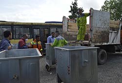 طراحی جدید برای مخازن زباله شهر تهران