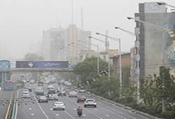 هوای پایتخت ناسالم برای گروه‌های حساس ؛ شاخص آلودگی ۱۴۰