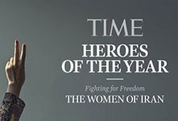 عکس | مجله «تایم»، «زنان ایران» را به عنوان «قهرمان سال ۲۰۲۲» جهان برگزید