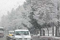 سرما و برف در راه تهران