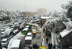 تهران برف