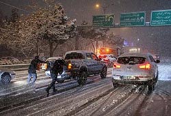 تهران برفی