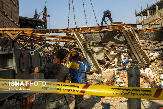 انفجار و ریزش آوار در محله جوانمرد قصاب