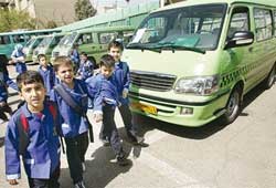 کرایه سرویس مدارس تهران ۴۵ درصد افزایش یافت