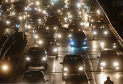ترافیک سنگین در محور هراز، آزادراه پردیس تهران و گیلاوند